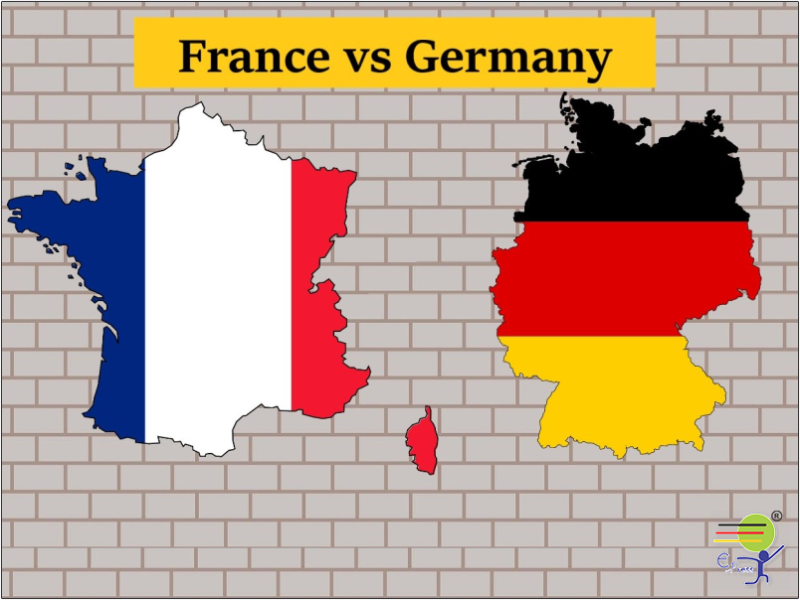 फ्रांस और जर्मनी की तुलना